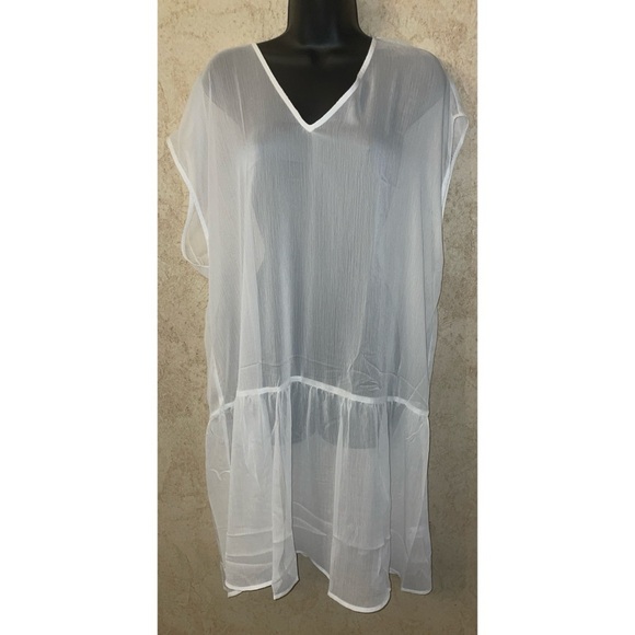 Venus Sheer CoverUp Dress(Pit to pit 26”Length 38”) - Picture 1 of 4
